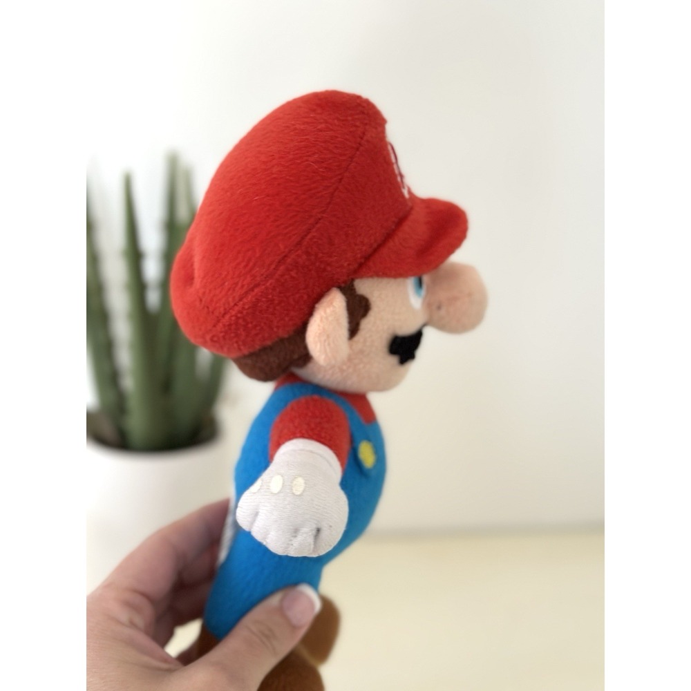 2010 Nintendo Super Mario Bros 10" Plush Toy Doll Red‎ Video Game Stuffed - Picture 8 of 9